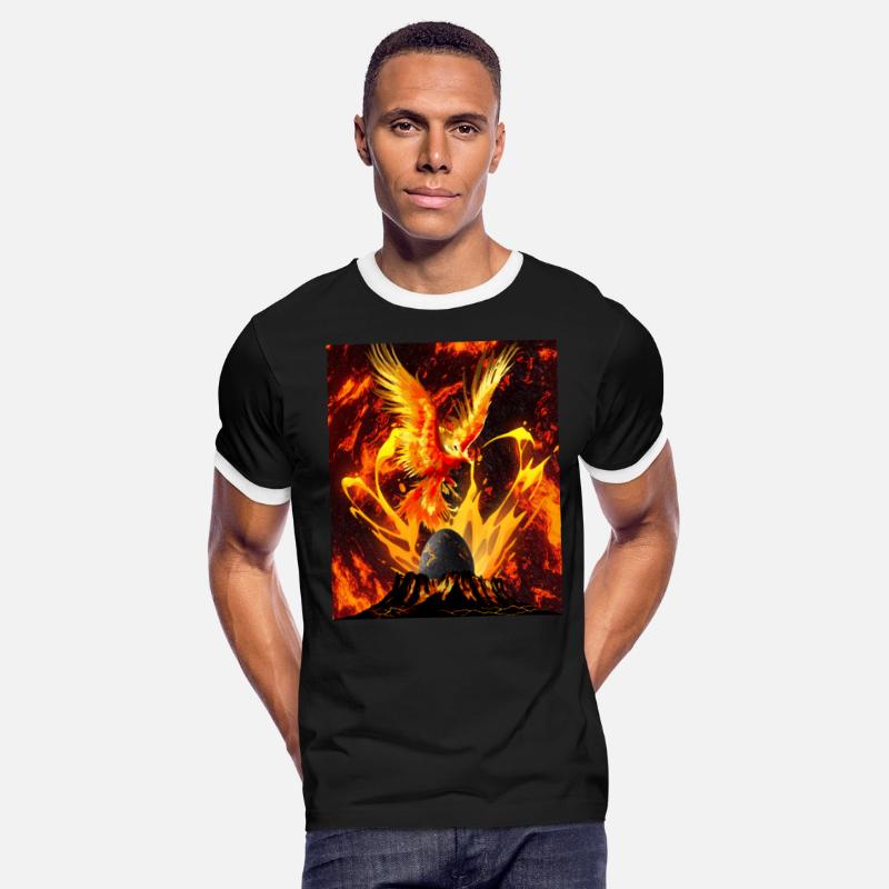 Mystical Phoenix Rising - Volcanic Awakening