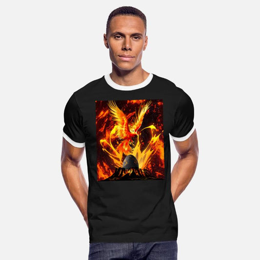 Mystical Phoenix Rising - Volcanic Awakening