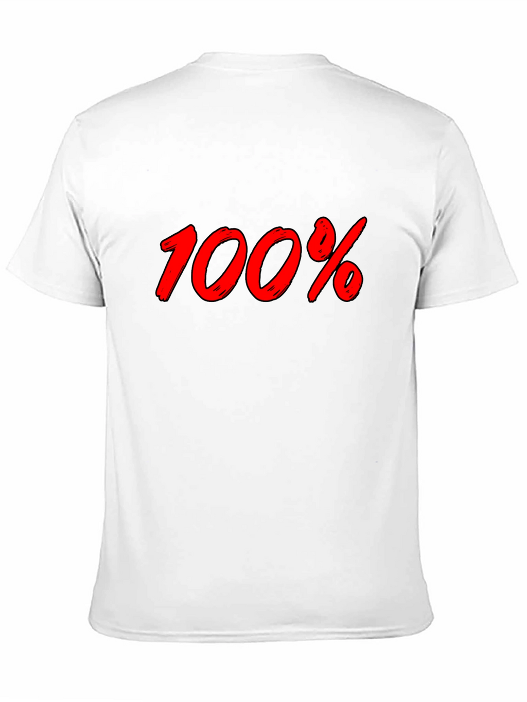 100% Graphic Black T-Shirt