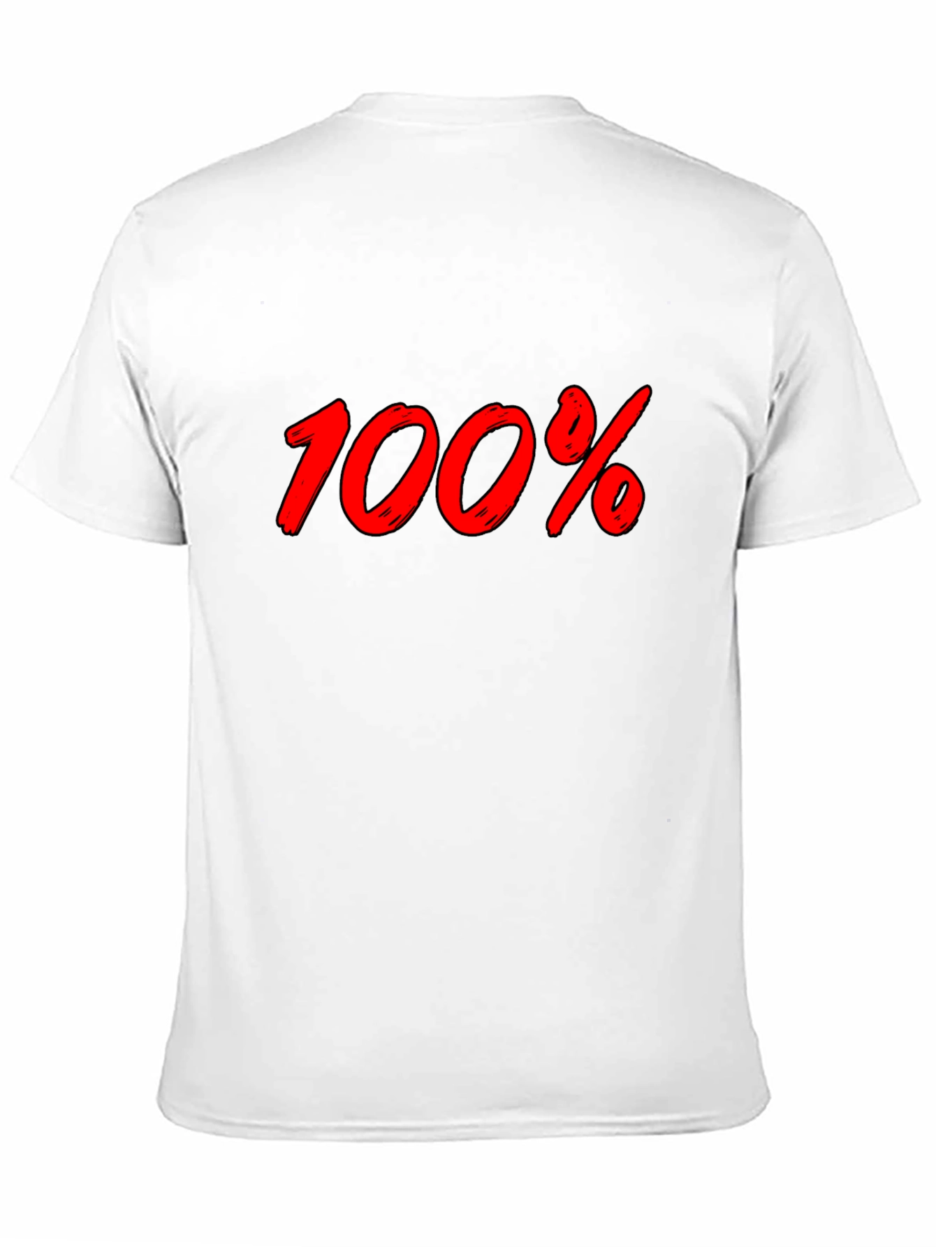 100% Graphic Black T-Shirt