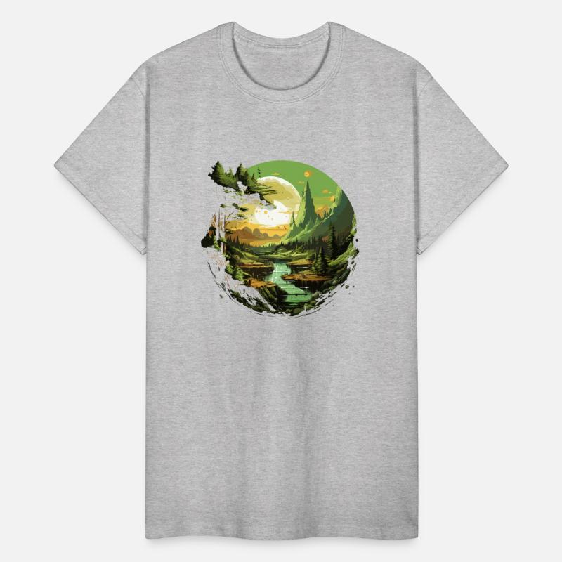 Nature Inspired Scenic Landscape Fantasy Art