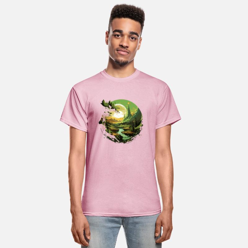 Nature Inspired Scenic Landscape Fantasy Art