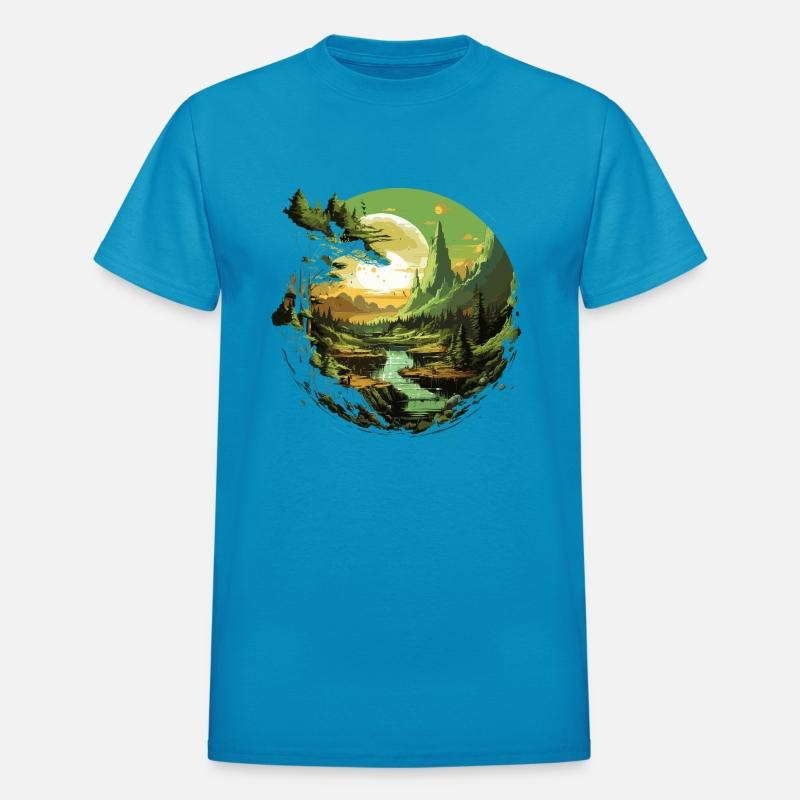 Nature Inspired Scenic Landscape Fantasy Art