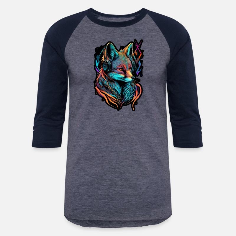 Neon Fuchs 80er Festival Nerd Hipster Fox Musik