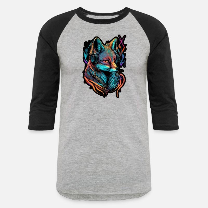 Neon Fuchs 80er Festival Nerd Hipster Fox Musik