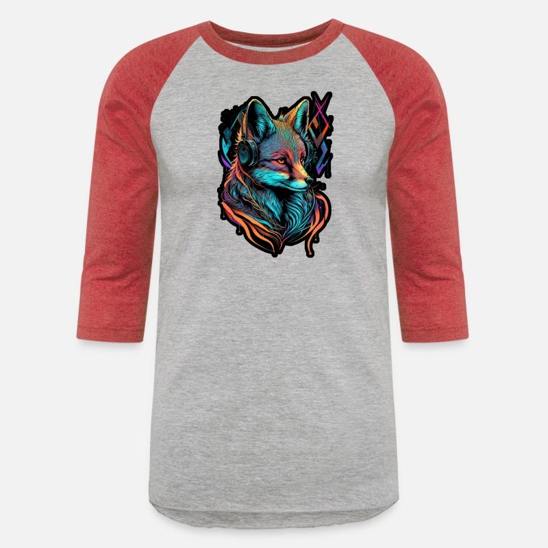 Neon Fuchs 80er Festival Nerd Hipster Fox Musik