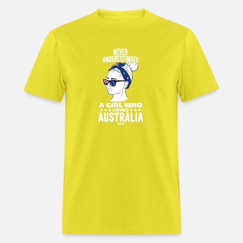 Never Underestimate A Girl Who Loves Australia