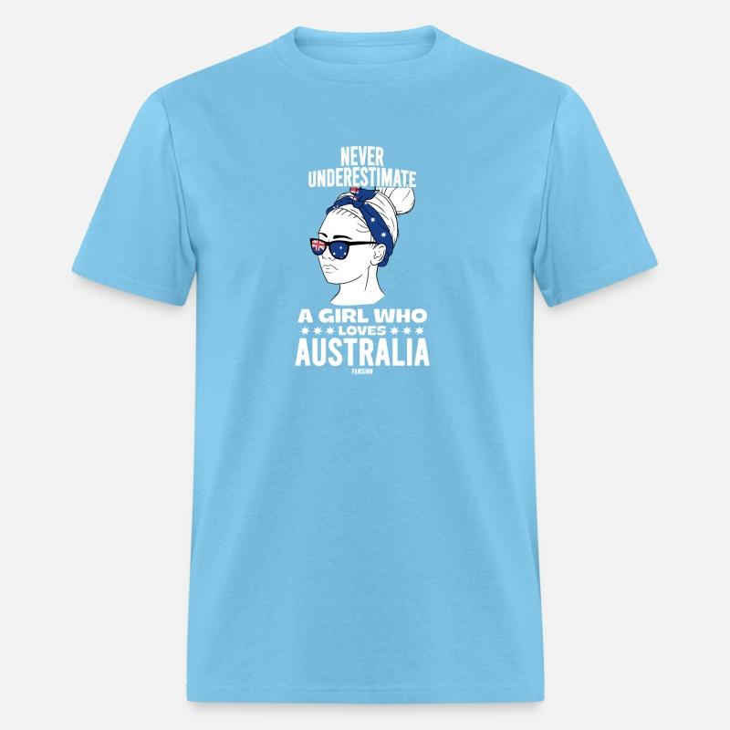 Never Underestimate A Girl Who Loves Australia