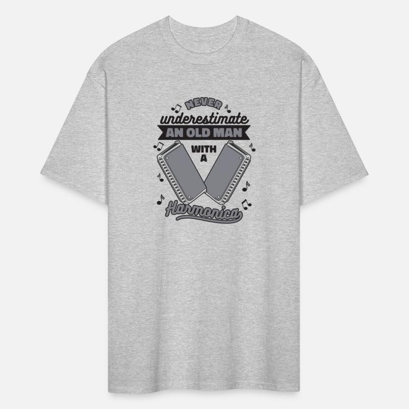 Never Underestimate An Old Man With Harmonica