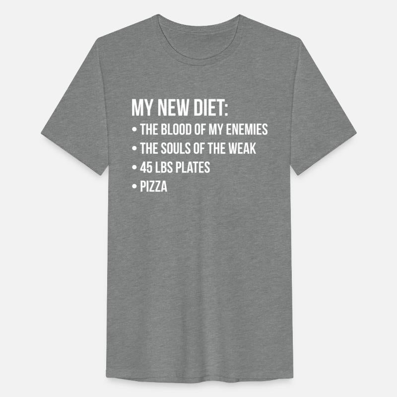 New Diet, Blood, Souls, Pizza, Funny, Novelty Gym