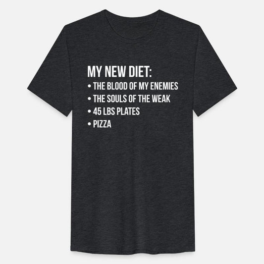 New Diet, Blood, Souls, Pizza, Funny, Novelty Gym