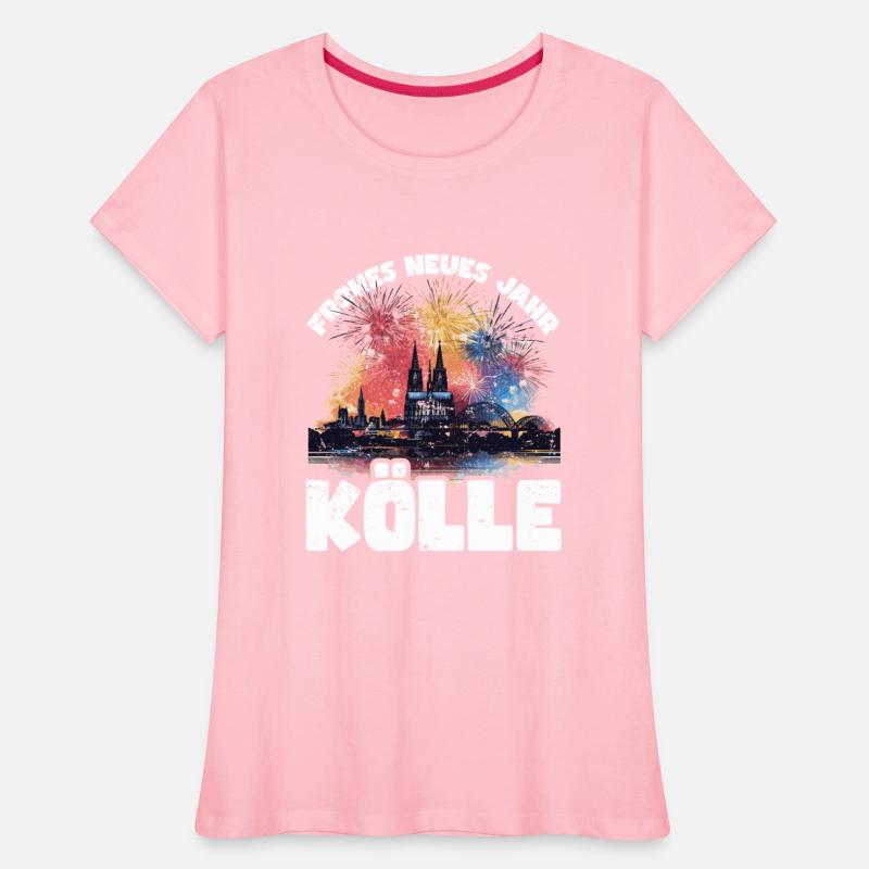 New Years Eve Happy New Year Firework in Cologne