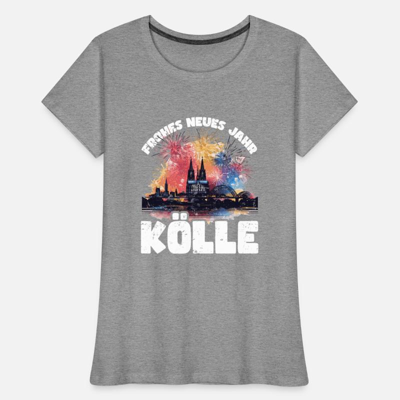 New Years Eve Happy New Year Firework in Cologne