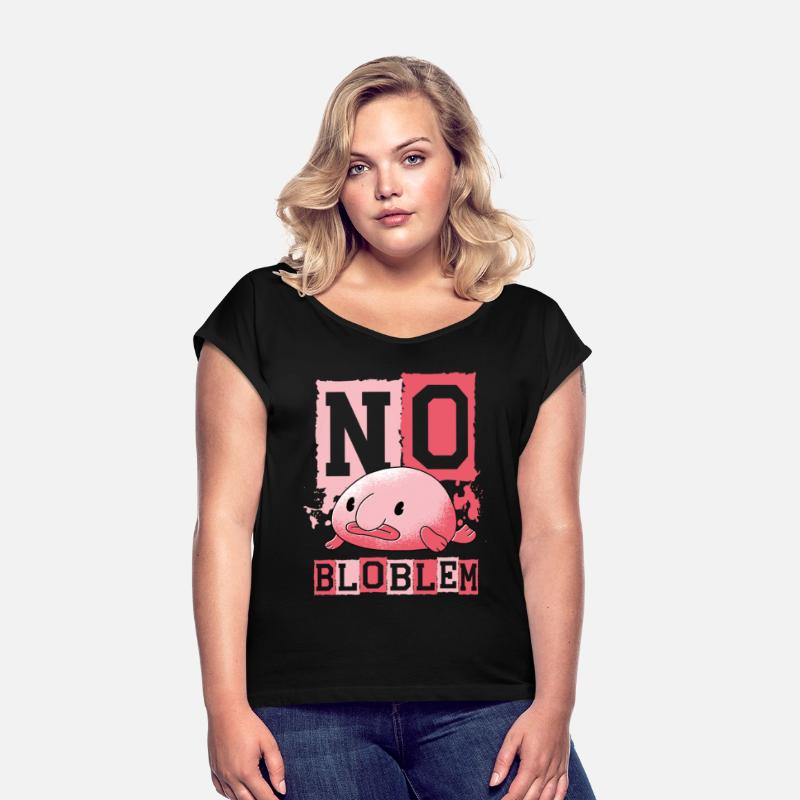 No Bloblem Blobfish Deep Sea Fish Ugly Animal