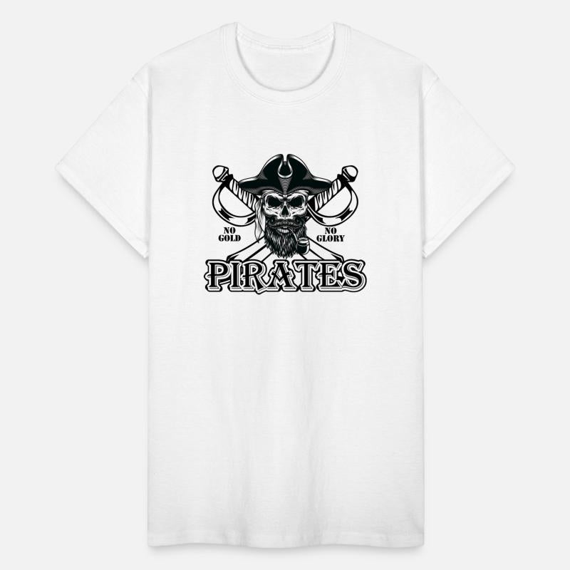 No Gold No Glory Pirates Surfer