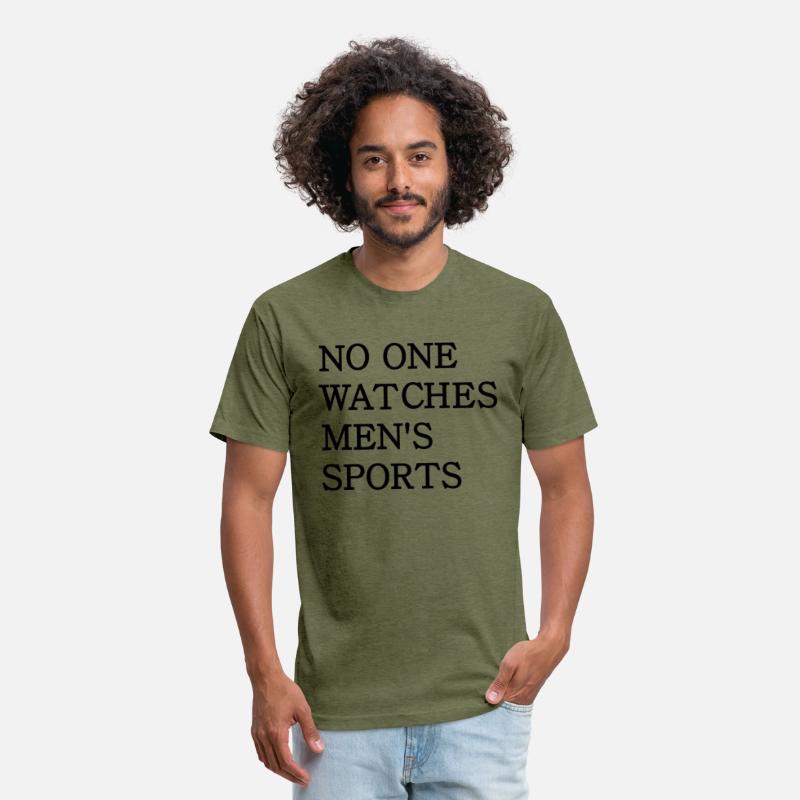no one watches men,s sports