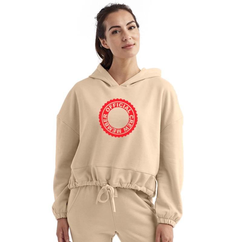 Official Crew Member Party Team Friend Round Stamp