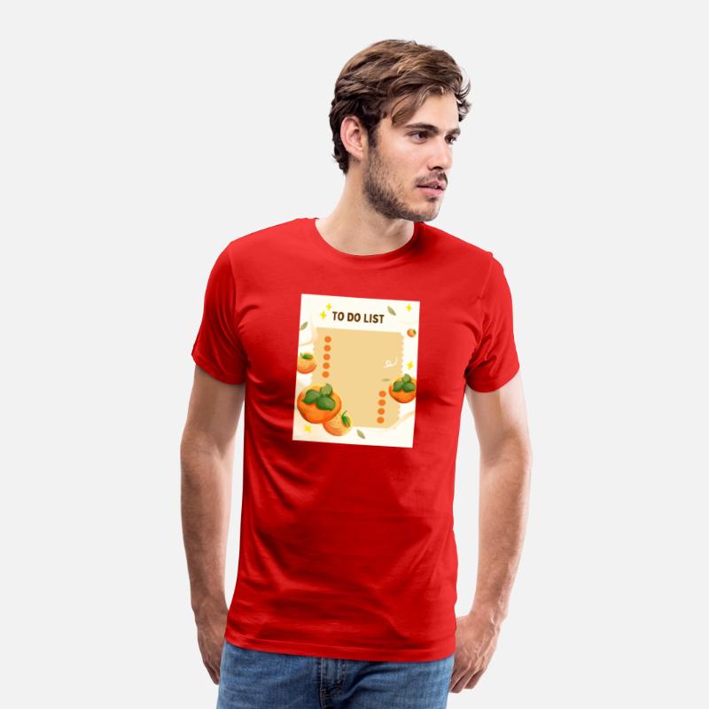 Orange and Green Illustrated To Do List Planner