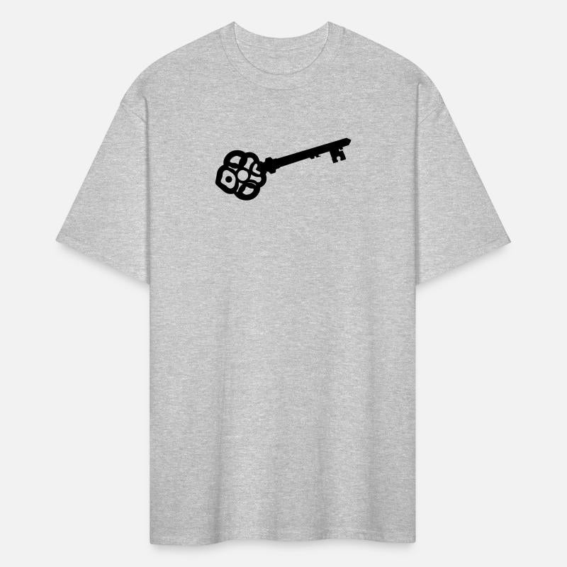 Ornate Skeleton Key Silhouette