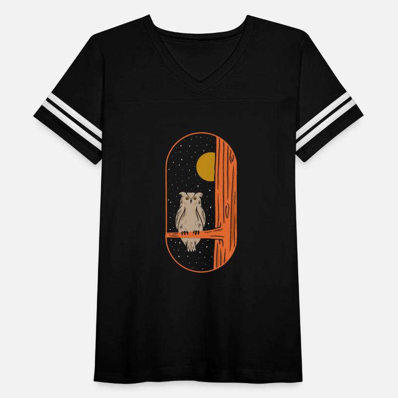 Owl on The Full Moon