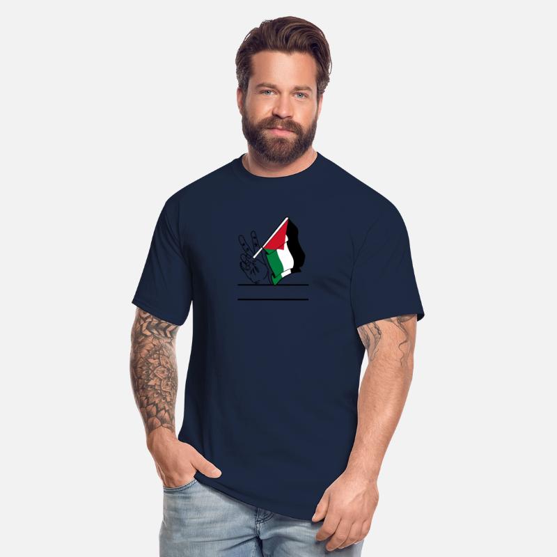 Palestine flag transparent peace sign text space