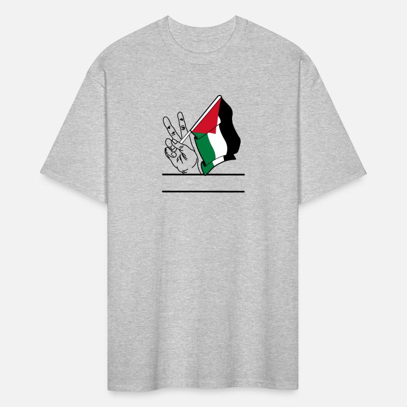 Palestine flag transparent peace sign text space