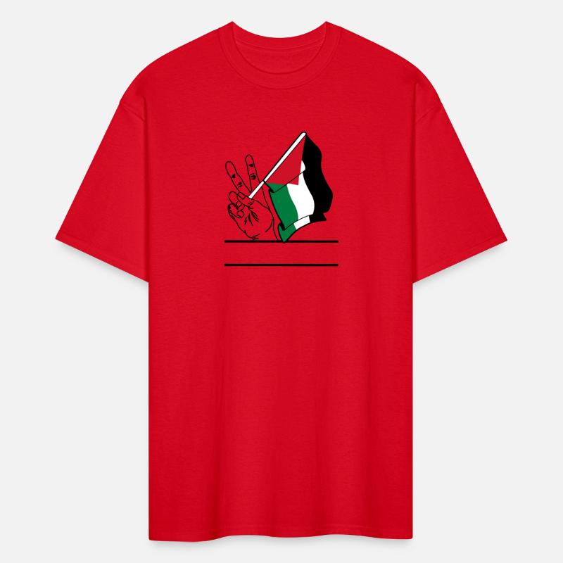 Palestine flag transparent peace sign text space