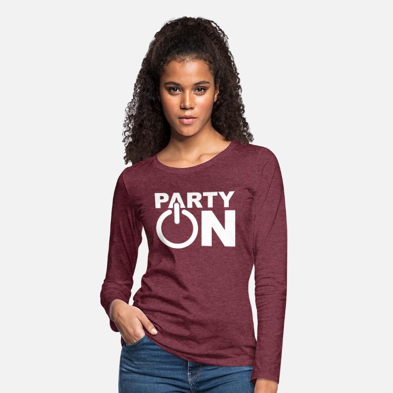 Party On Play Icon Switch Techno DJ Music Symbol