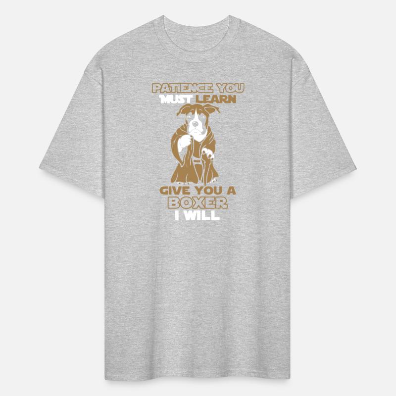 Patience you must learn give you a boxer i will