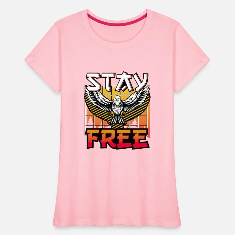 Patriotic Gift Stay Free Eagle Patriot