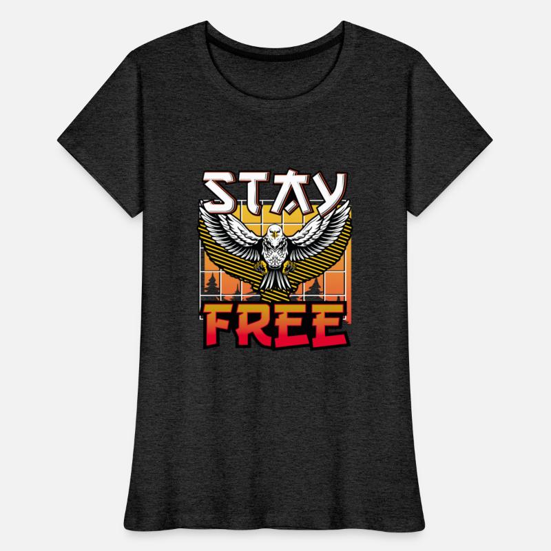 Patriotic Gift Stay Free Eagle Patriot