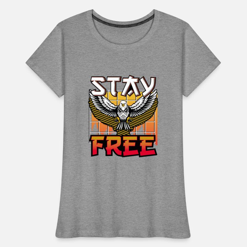 Patriotic Gift Stay Free Eagle Patriot