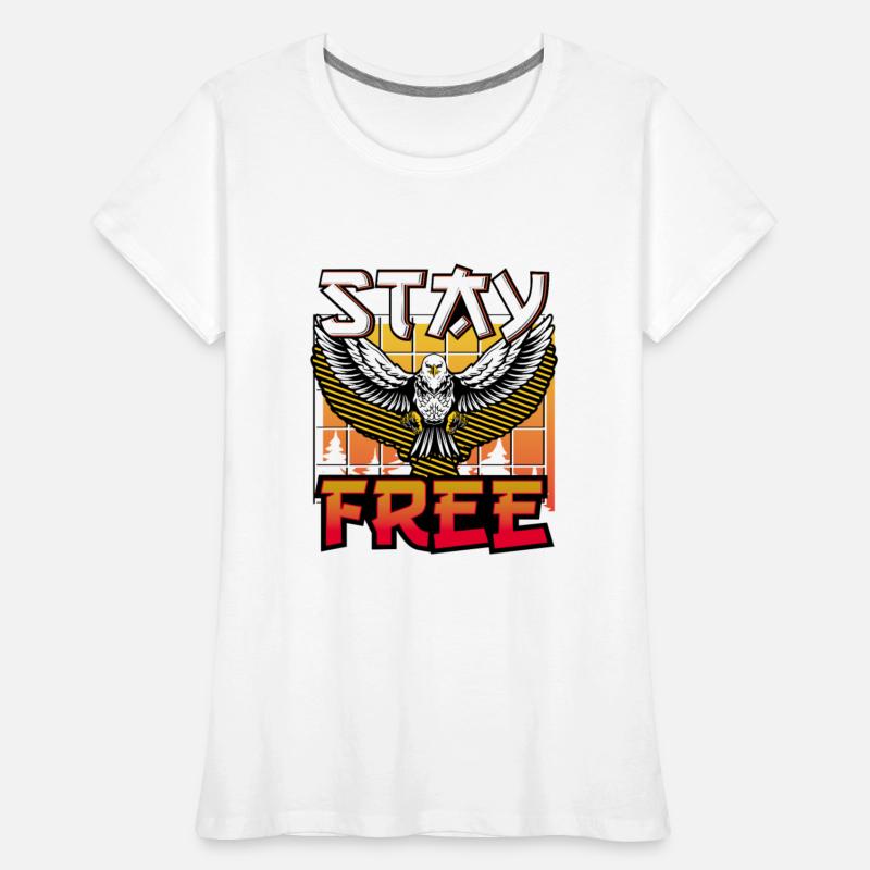 Patriotic Gift Stay Free Eagle Patriot