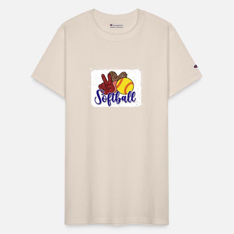 Peace Love Play Softball