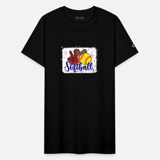 Peace Love Play Softball