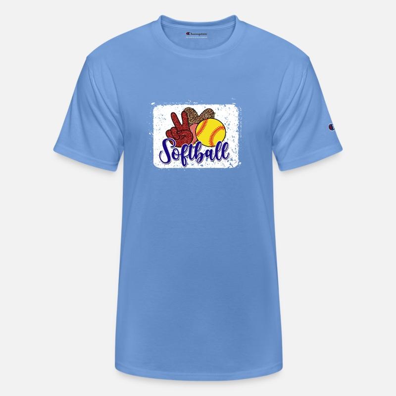 Peace Love Play Softball