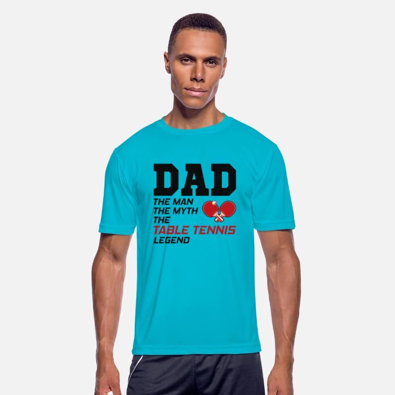 Ping Pong Master Table Tennis Paddle Player Dad