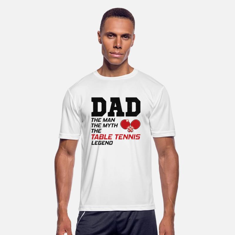 Ping Pong Master Table Tennis Paddle Player Dad