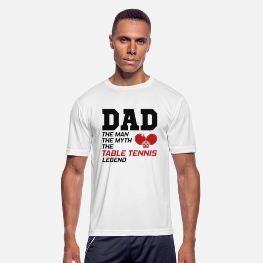 Ping Pong Master Table Tennis Paddle Player Dad