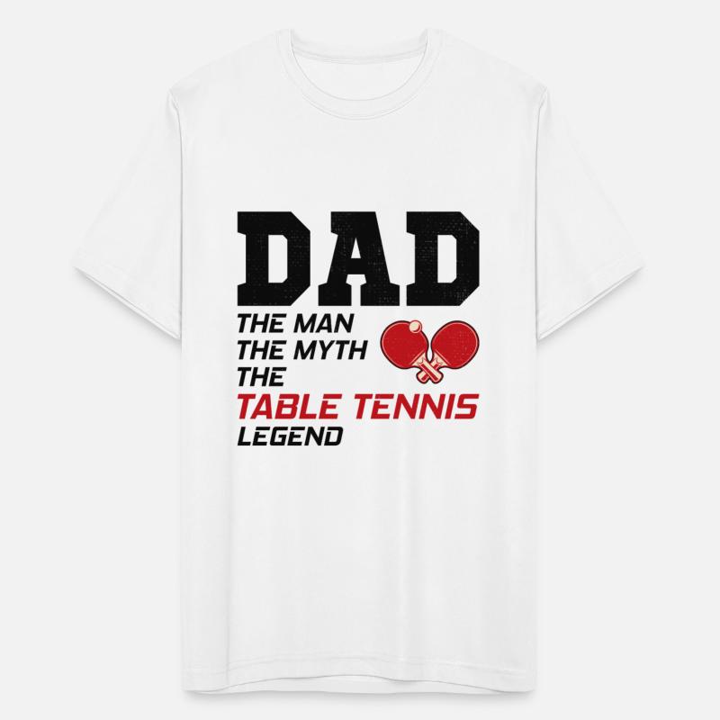 Ping Pong Master Table Tennis Paddle Player Dad