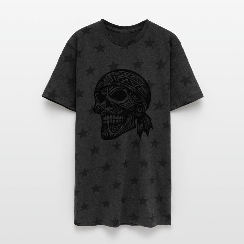 Pirate Costume Wild Skull Tribal Tattoo Style