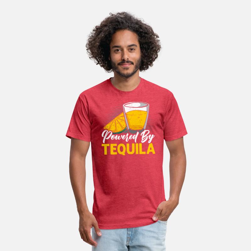 Powered By Tequila Alcohol Drinker Drink Tequila