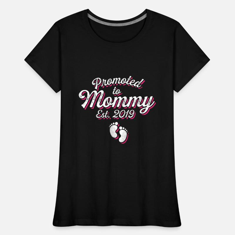 Promoted To Mommy Est 2019 Funny New Mom Mother Pa