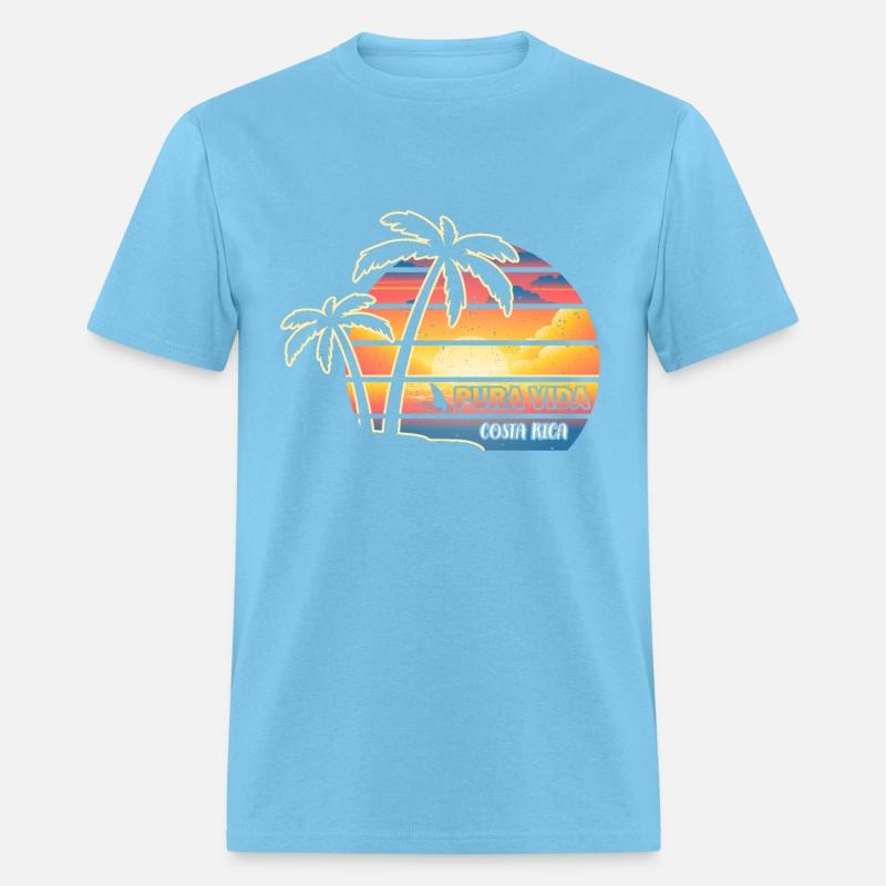 Pura Vida Costa Rica Beach Sunset South America