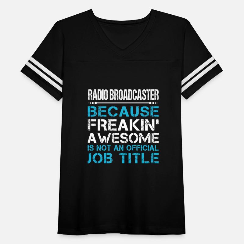Radio Broadcaster T Shirt - Freaking Awesome Gift