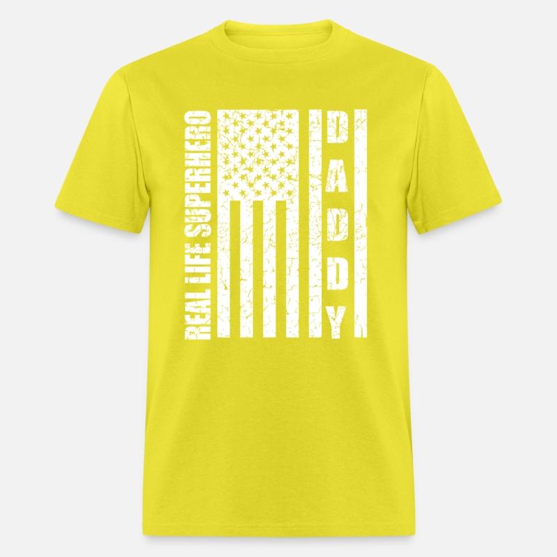 Real Life Superhero daddy Vintage USA Flag