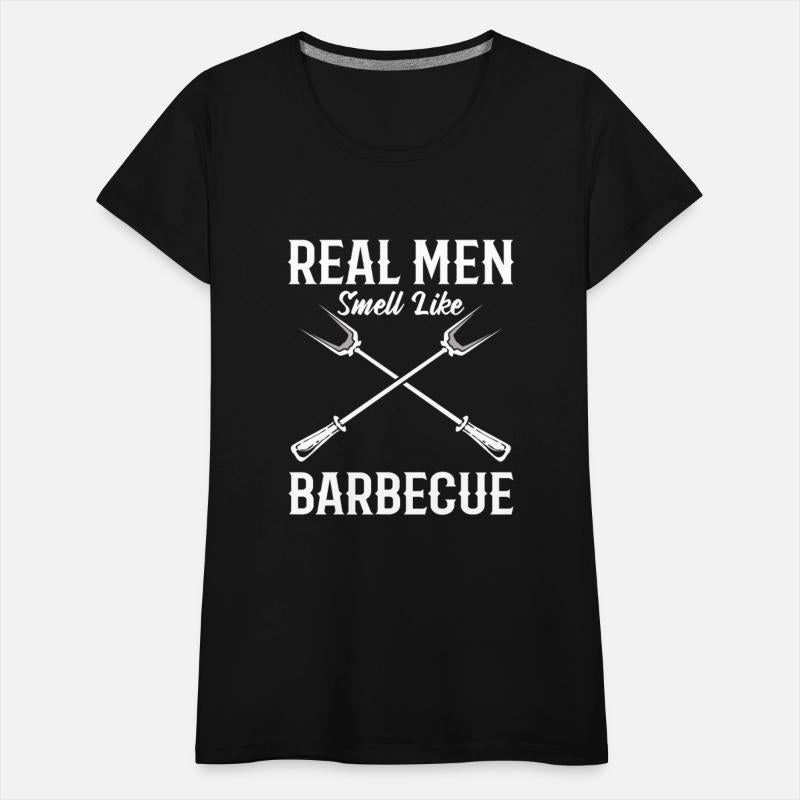 Real Men Smell Like Barbecue Cook