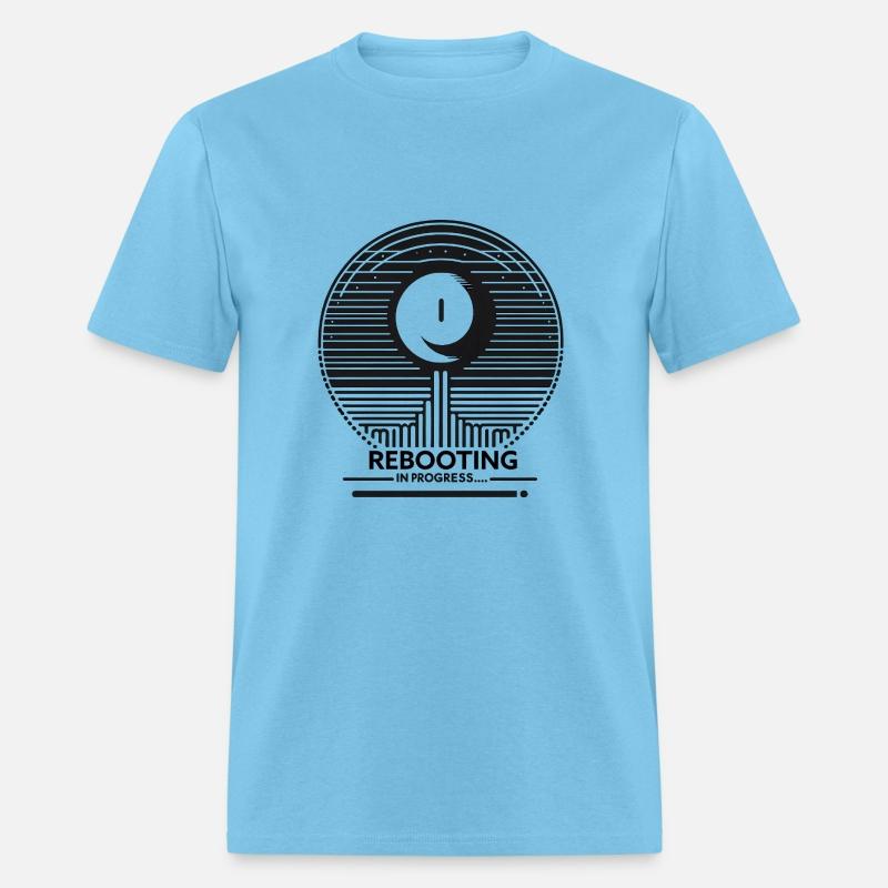 Rebooting in Progress – Minimalist Loading T_shirt