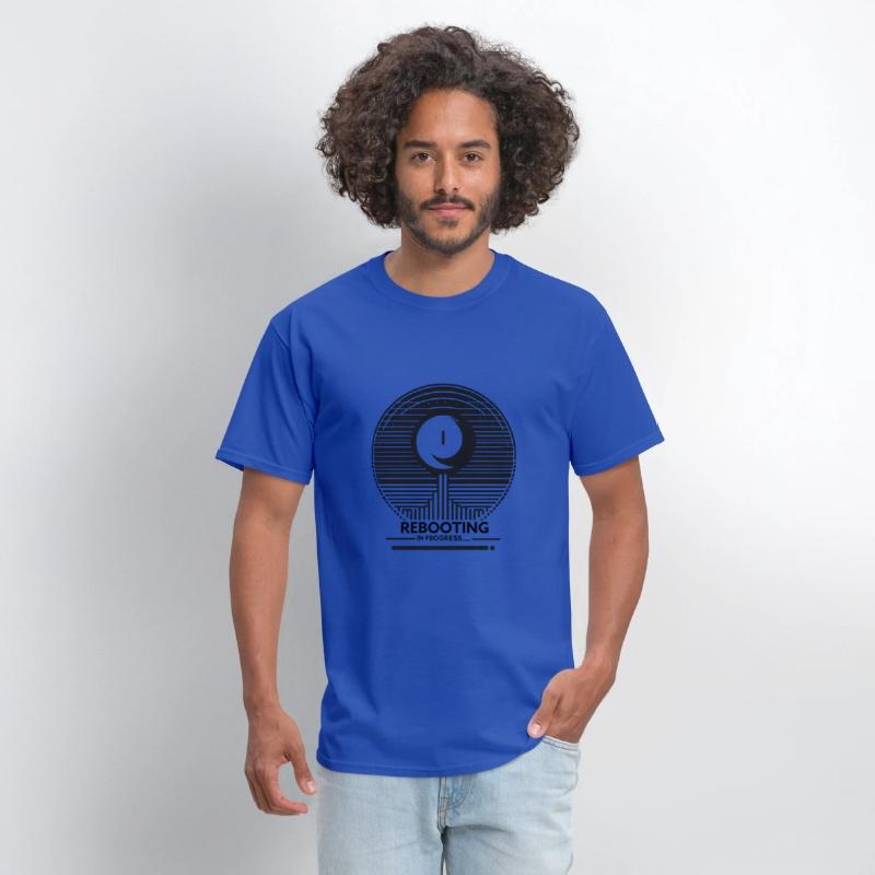 Rebooting in Progress – Minimalist Loading T_shirt