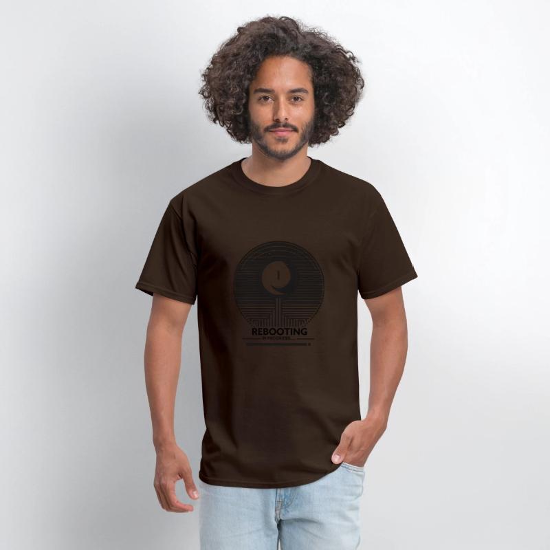 Rebooting in Progress – Minimalist Loading T_shirt